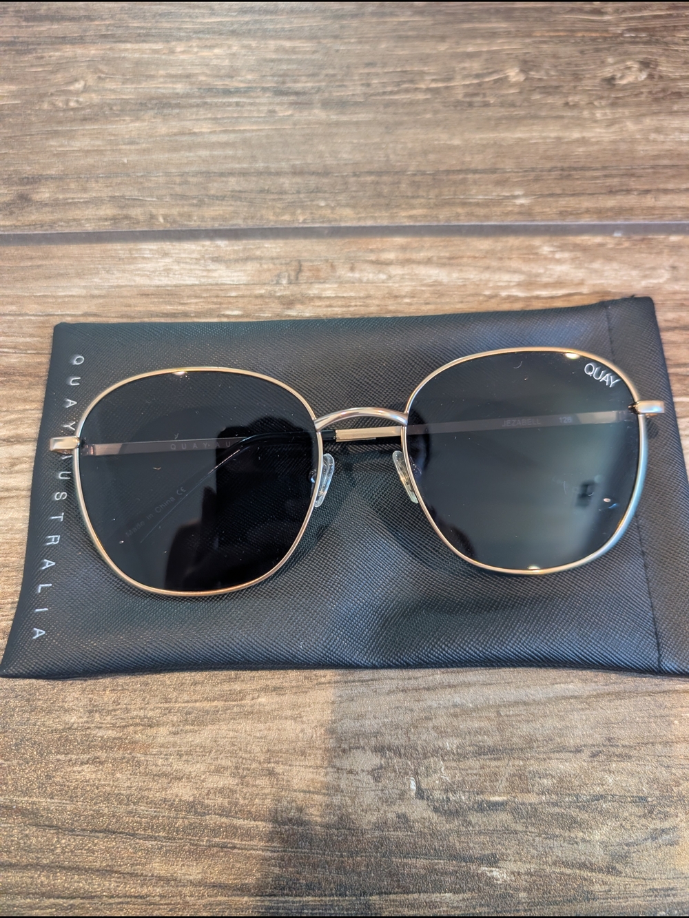 Quay Australia Jezabell 52mm Round Sunglasses